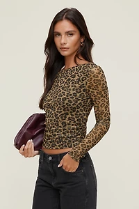 Stella Mesh Long Sleeve Top