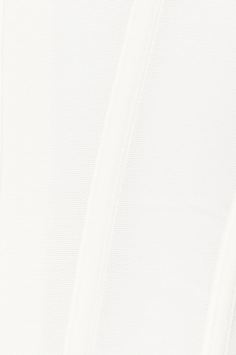 Plunge Halter Mesh Corset Top