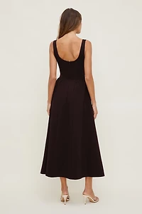 Irina Ponte Midi Dress