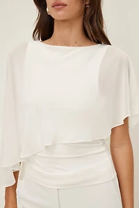 Sculpt Cape Top
