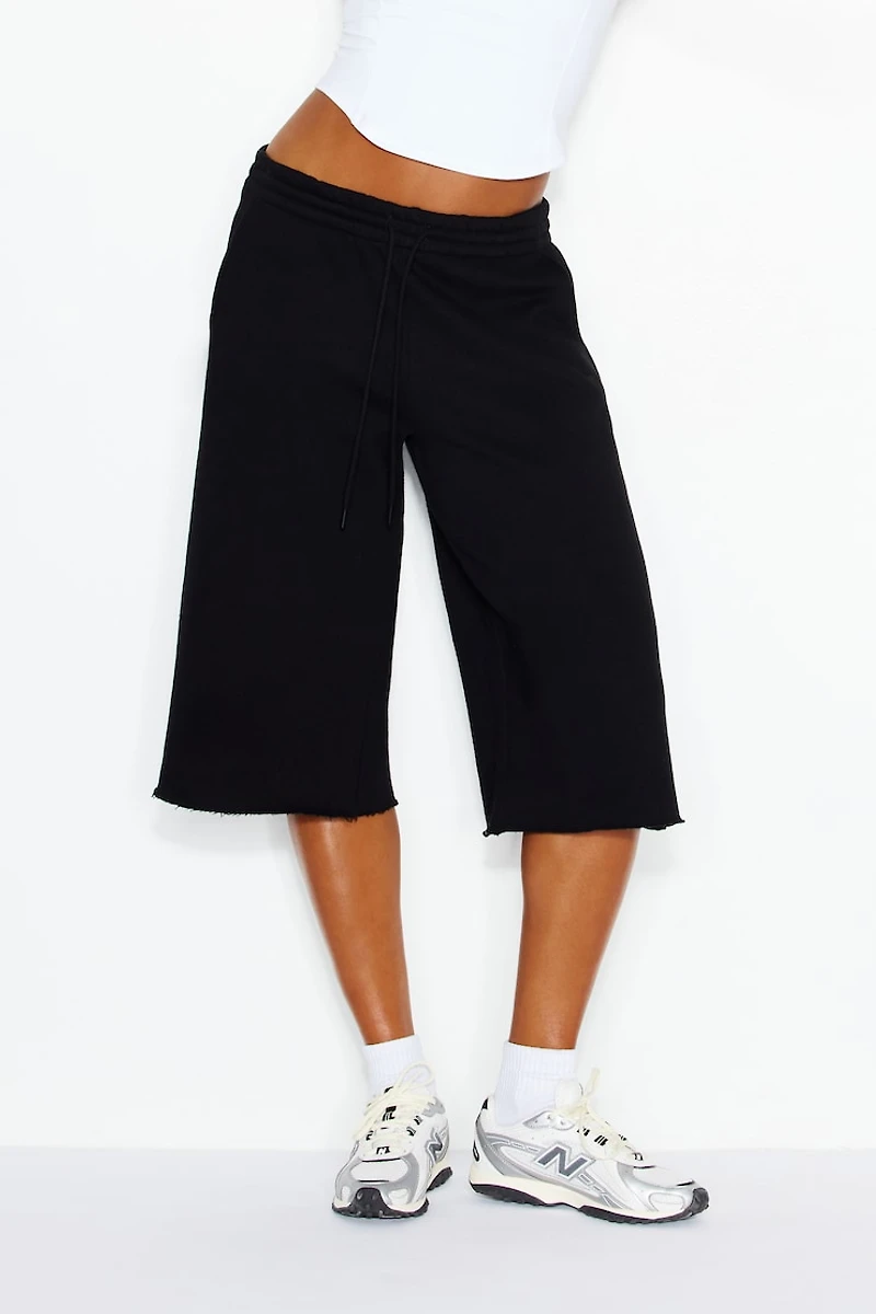 Short en denim UltraFleece