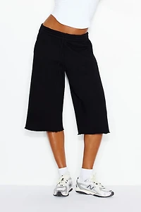 Short en denim UltraFleece