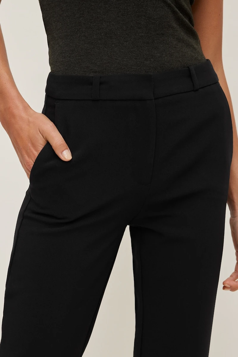 High Rise Capri Pants