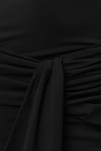 Sculpt Draped Scarf Top