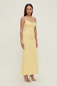 Delphi Mesh Maxi Dress