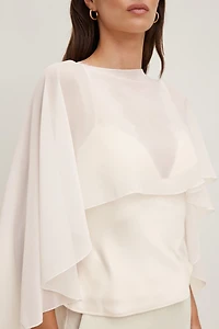 Sheer Short Cape