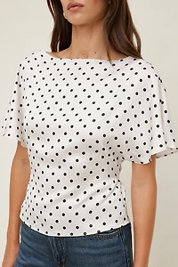 Farra Satin Blouse