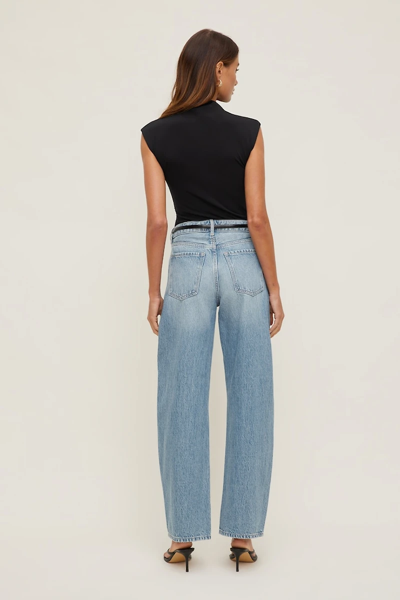 Kennedy High Rise Barrel Leg Jeans