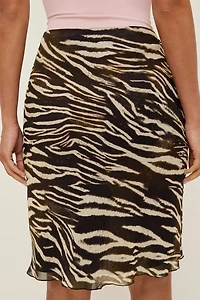 Esther Georgette Midi Skirt