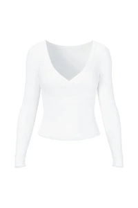 SnatchRib Crossover Longsleeve Top