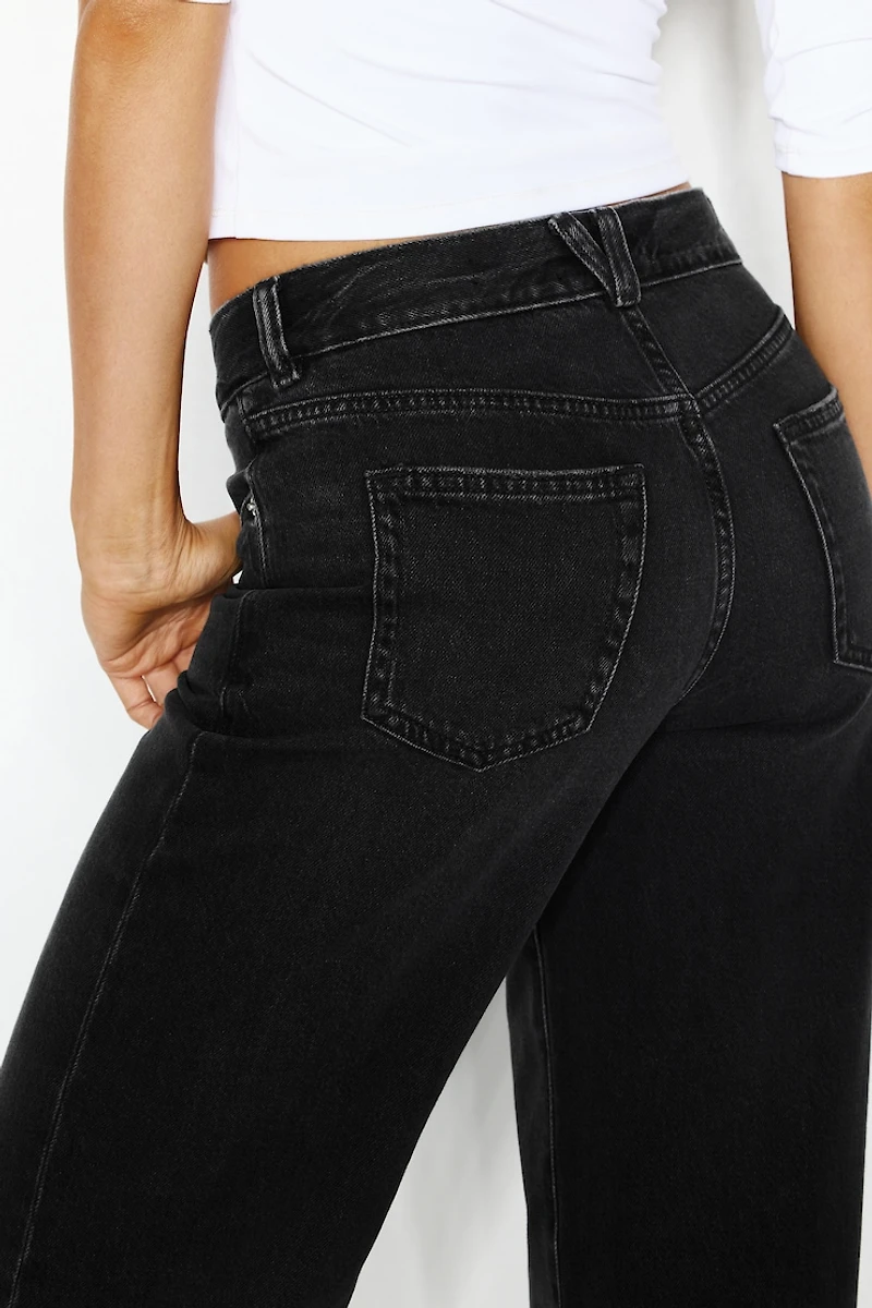 Jean liftant à taille haute