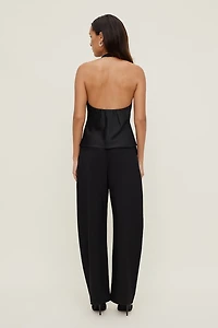 Andie Mid Rise Barrel Leg Pants