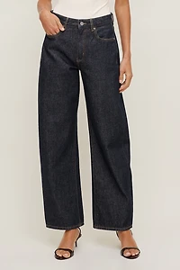 Kennedy High Rise Barrel Leg Jeans