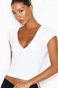 Sleek Plunge T-Shirt