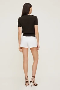Ultra High Rise A Line Shorts