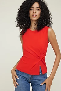 Camisole torsadée