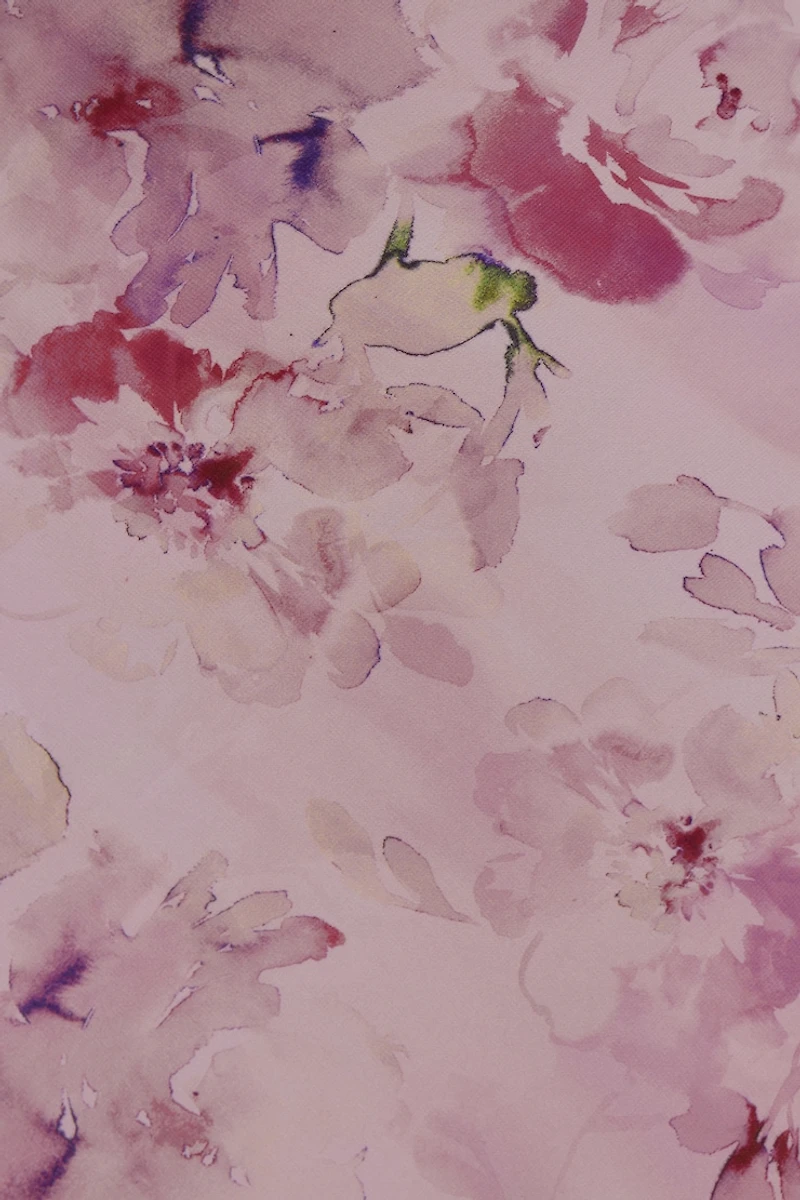 Floral Halter Cowl Neck Maxi Dress