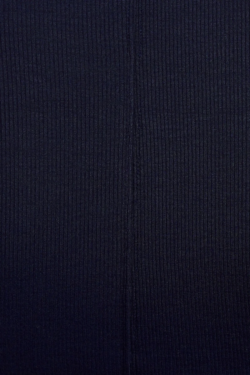 Serene Deep V-Neck Long Sleeve Top