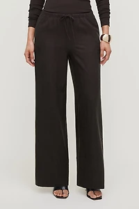 Leo Linen Wide Leg Pants