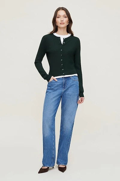 Rebecca Crewneck Cardigan