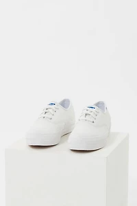 KEDS Triple Leather Platform Sneakers