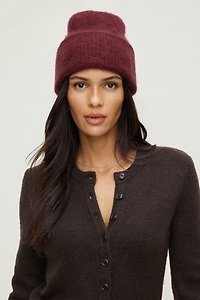 Premium Hairy Mohair Beanie