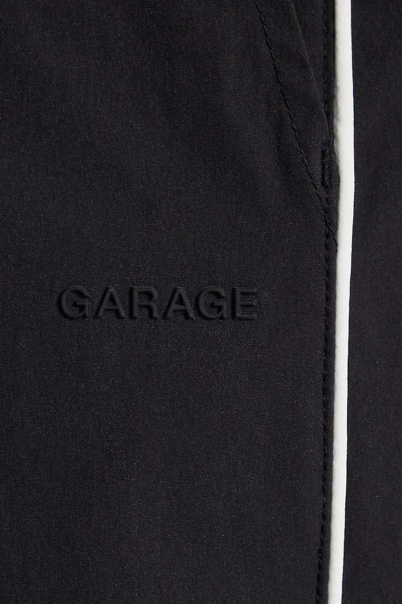 Nylon Straight Leg Pants