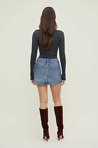 Gia Mini Denim Skort