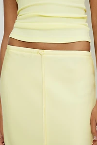 Jupe maxi à enfiler en satin Cary