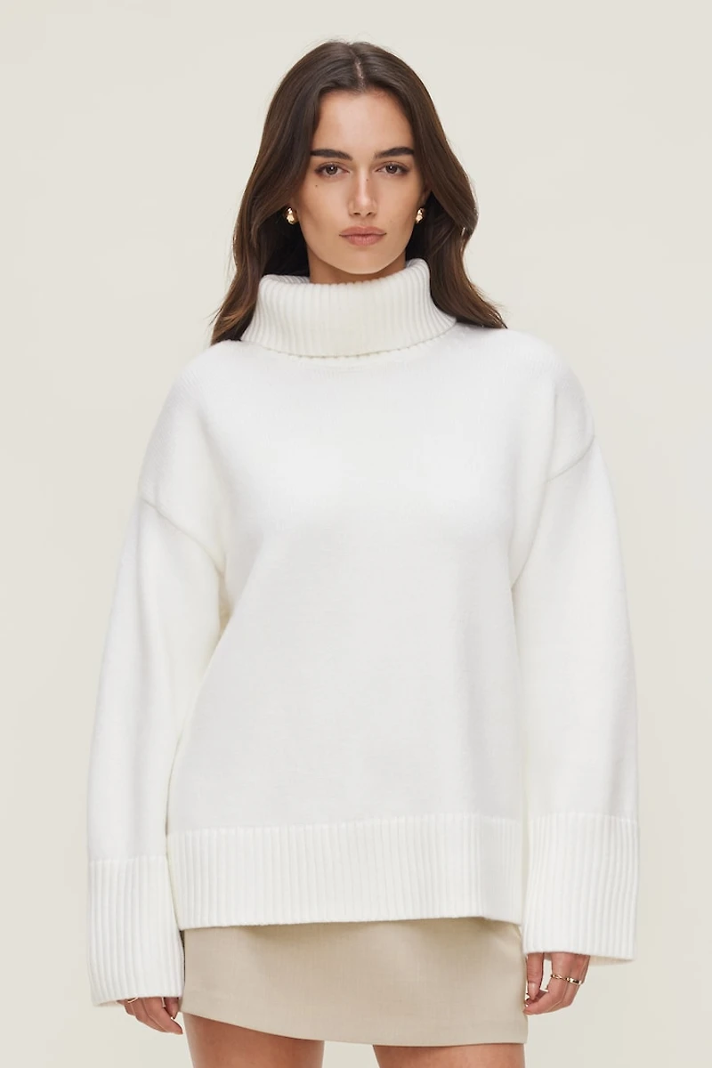 Chandail à col roulé Evy