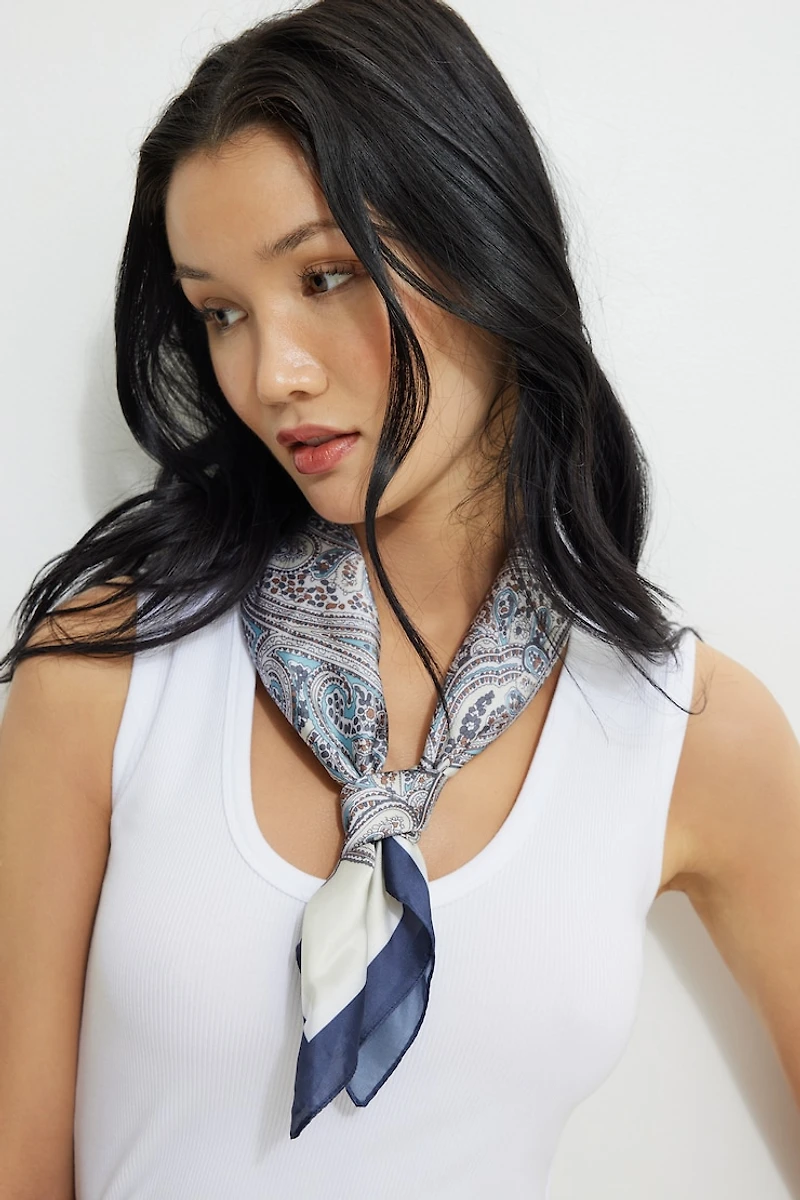 Foulard satiné