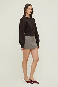 Balloon Sleeve Cardigan