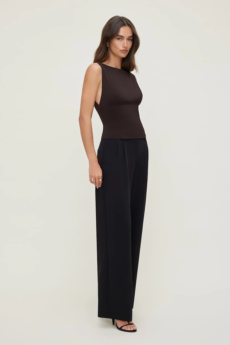Sculpt Cinched Waist Top