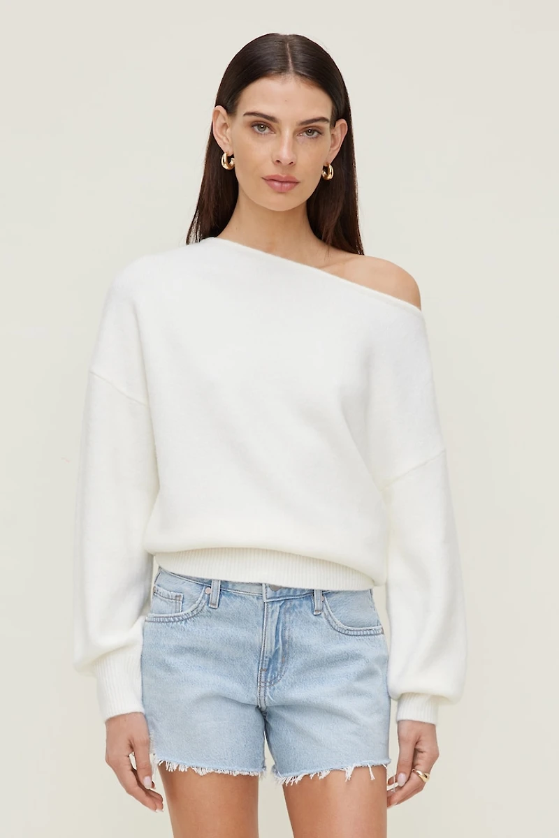 Chandail à épaules dégagées Lola