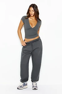 Sleek Plunge T-Shirt