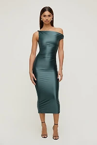 Jayde Stretch Satin Maxi Dress