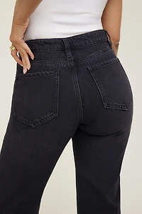 Cara High Rise Straight Leg Jeans