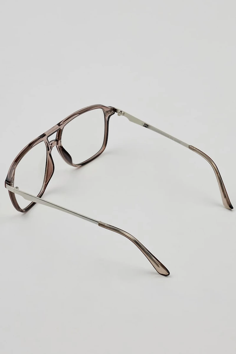 Lunettes de lecture anti-lumière aviateur rétro