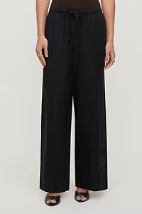 Leo Linen Wide Leg Pants