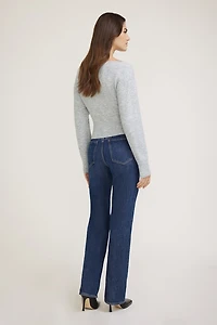 Juliet Cinched Boat Neck Sweater