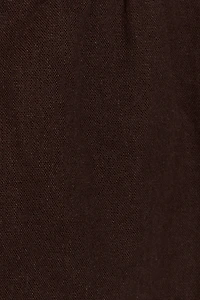 Linen Tie Back Halter Top