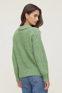 Mabel Chunky Crewneck Sweater