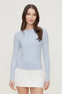 Nola Sculpt Long Sleeve Top