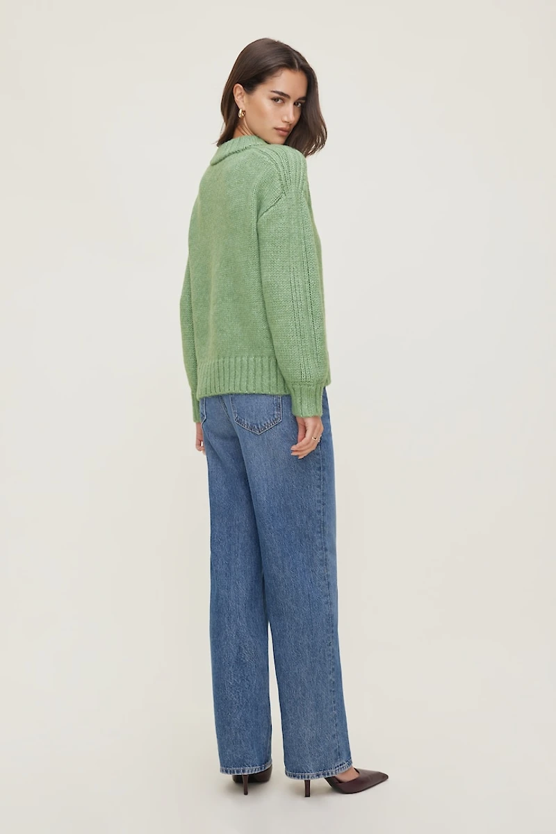 Mabel Chunky Crewneck Sweater