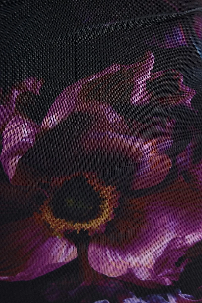 Serene Mesh Maxi Dress