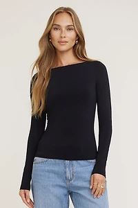 Nola Sculpt Long Sleeve Top