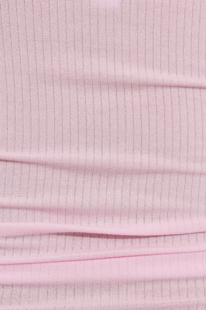 Sheer Ribbed Cami Top