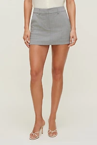 Josefine Pinstripe Mini Skort