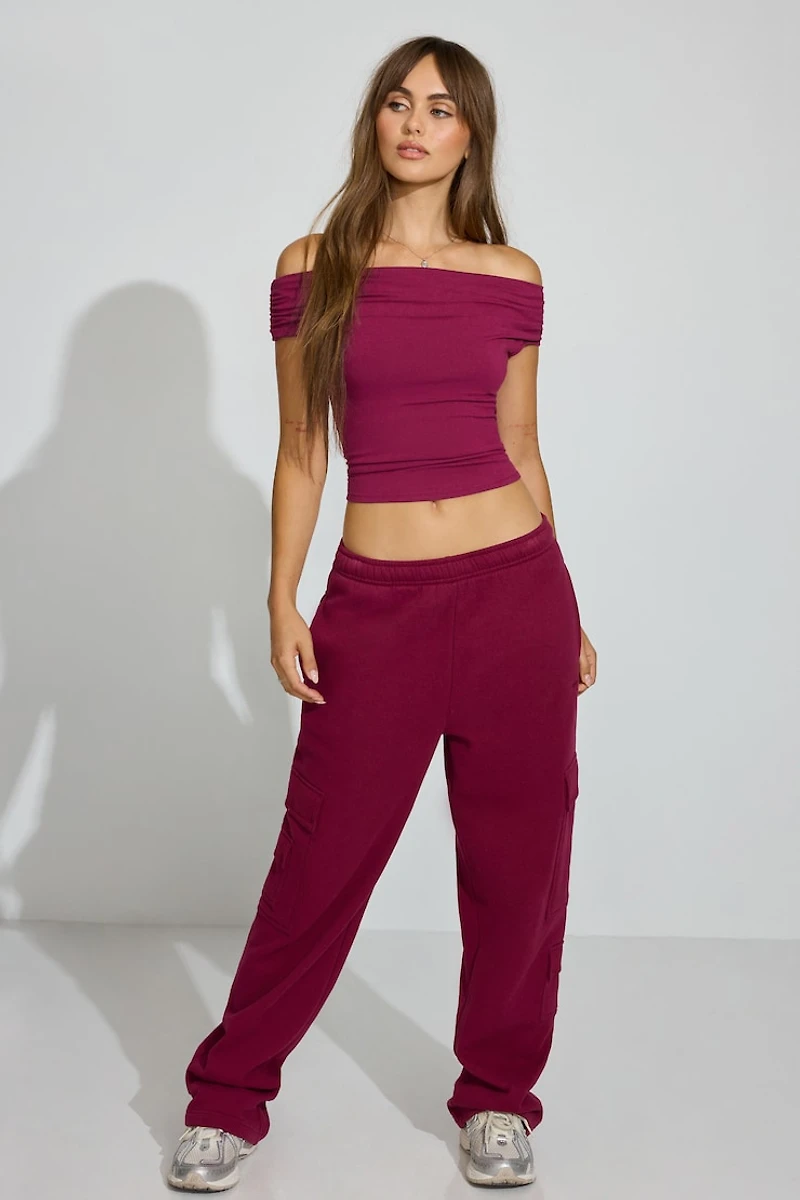 Fluid Off Shoulder Top