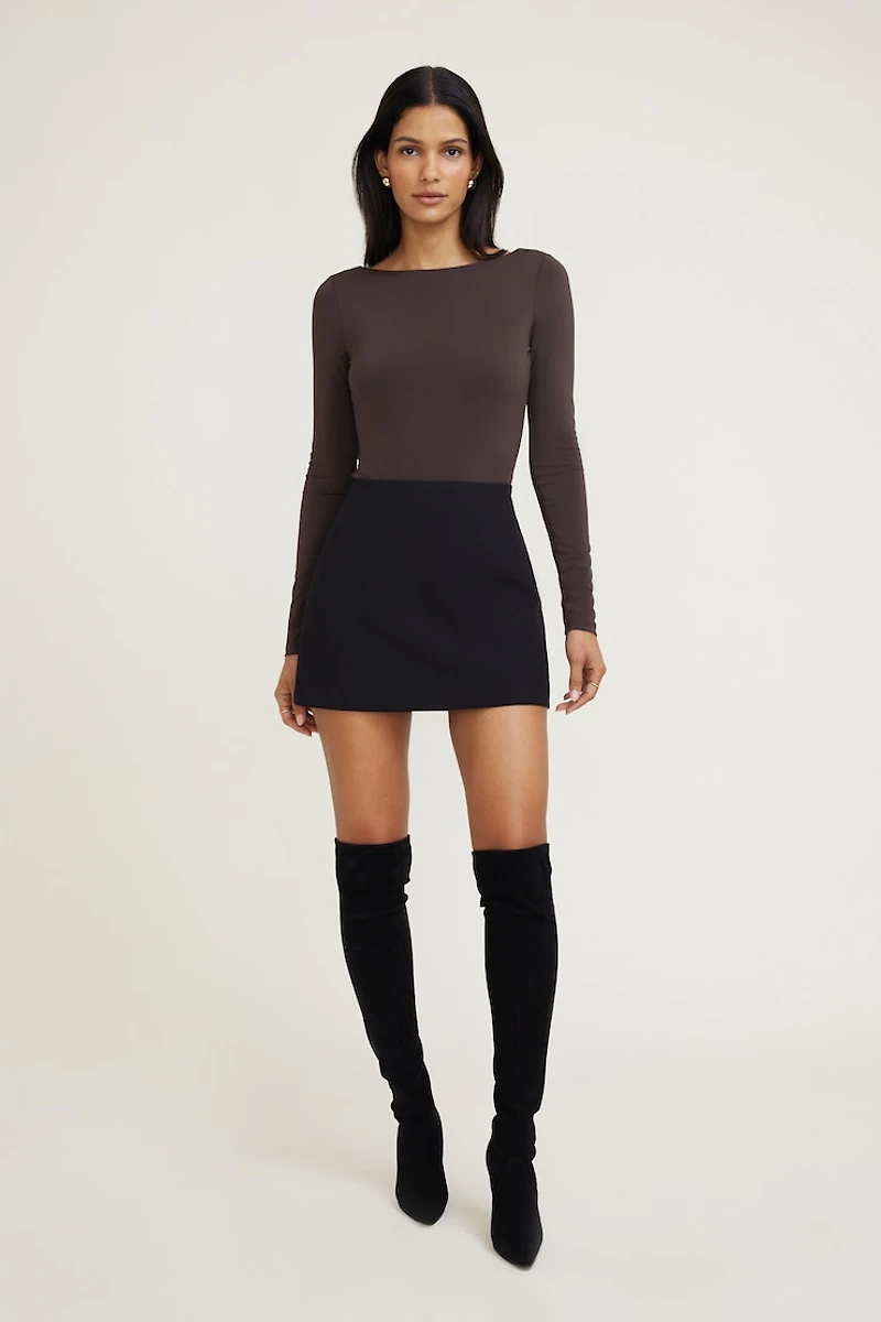 Sculpt Cowl Back Bodysuit